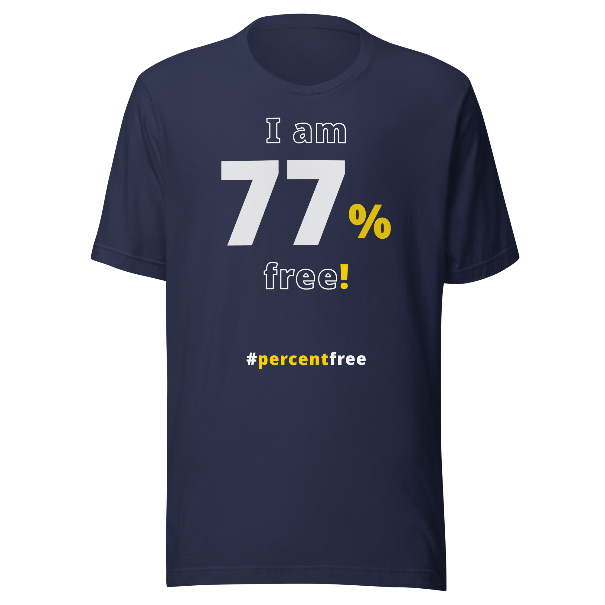 I am 77% free!