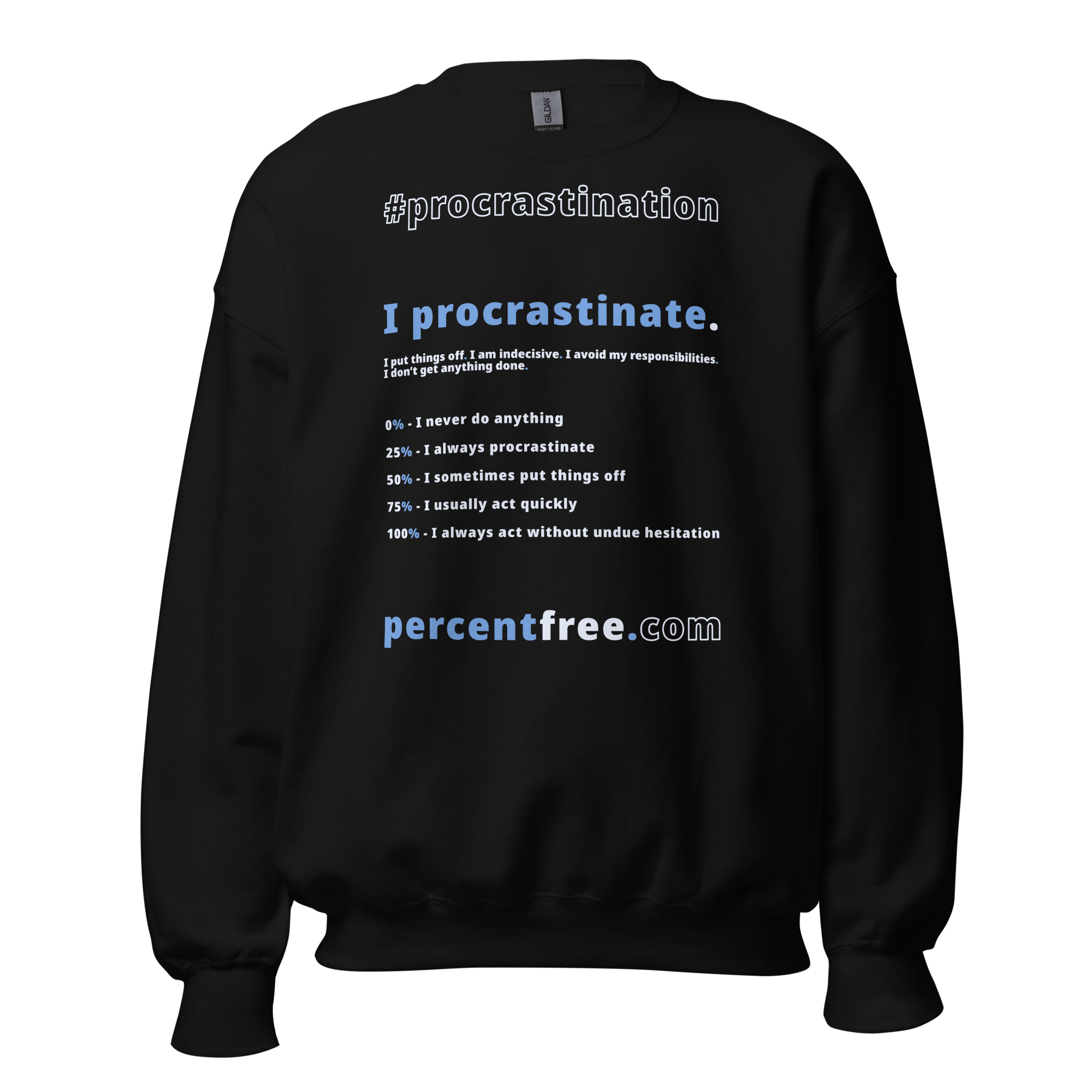 Men's % Free Quiz Question Sweatshirts