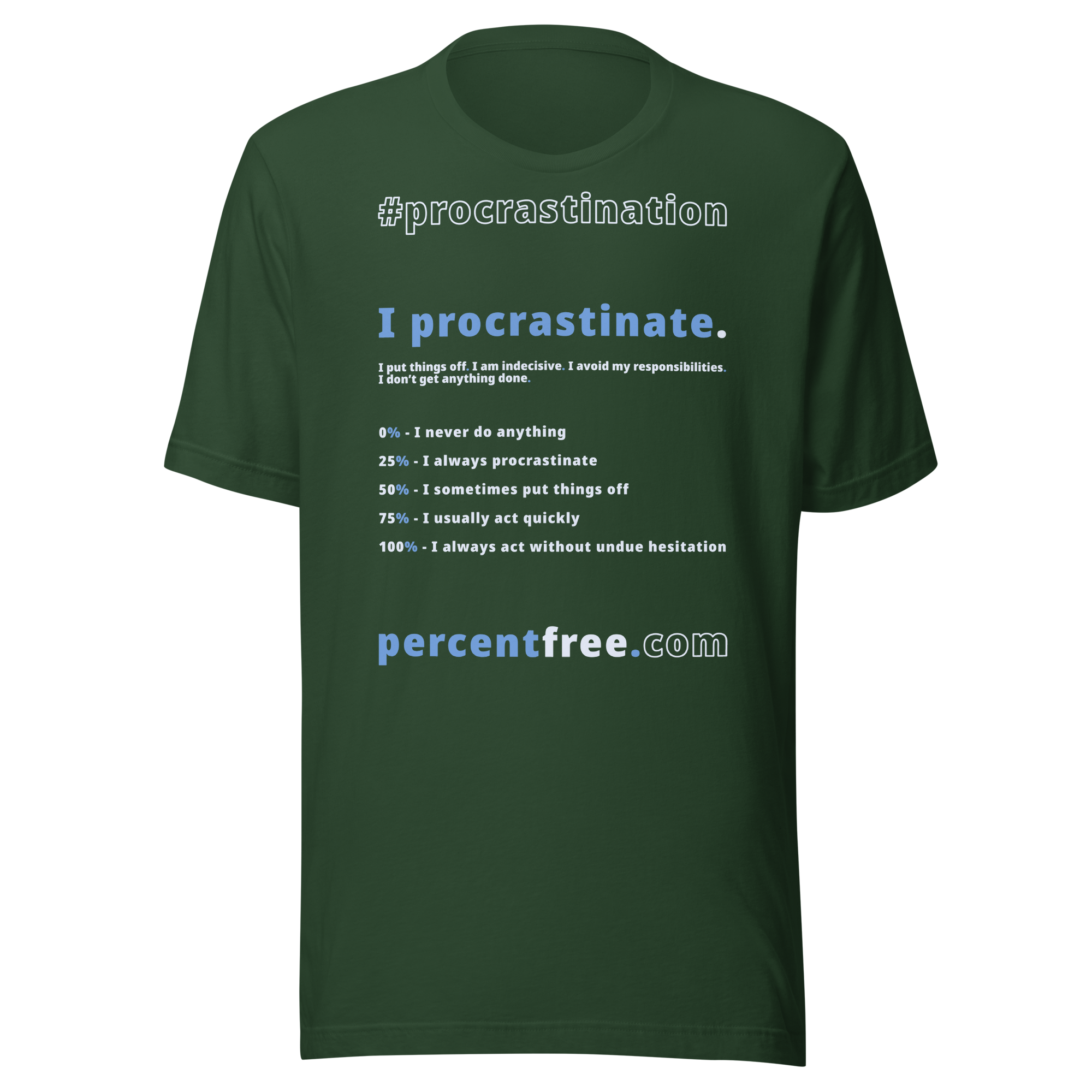 Men's % Free Quiz Question T-shirts