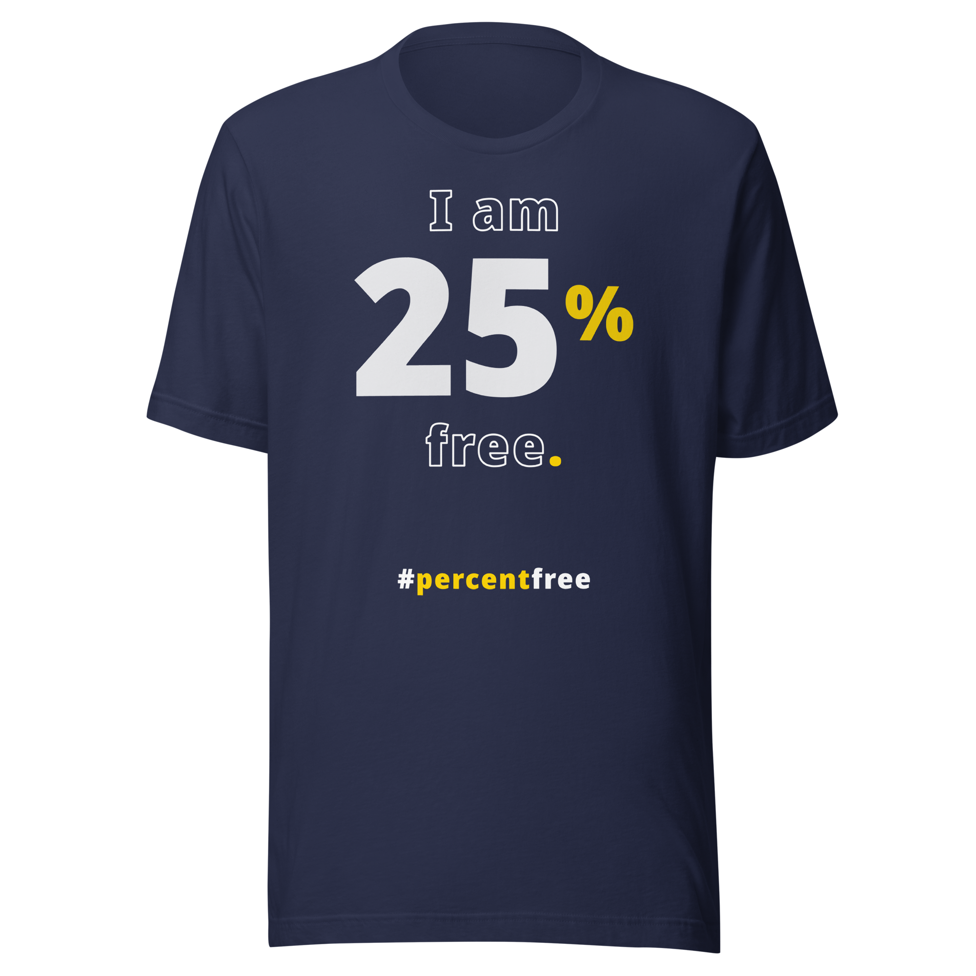 I am 25% free.