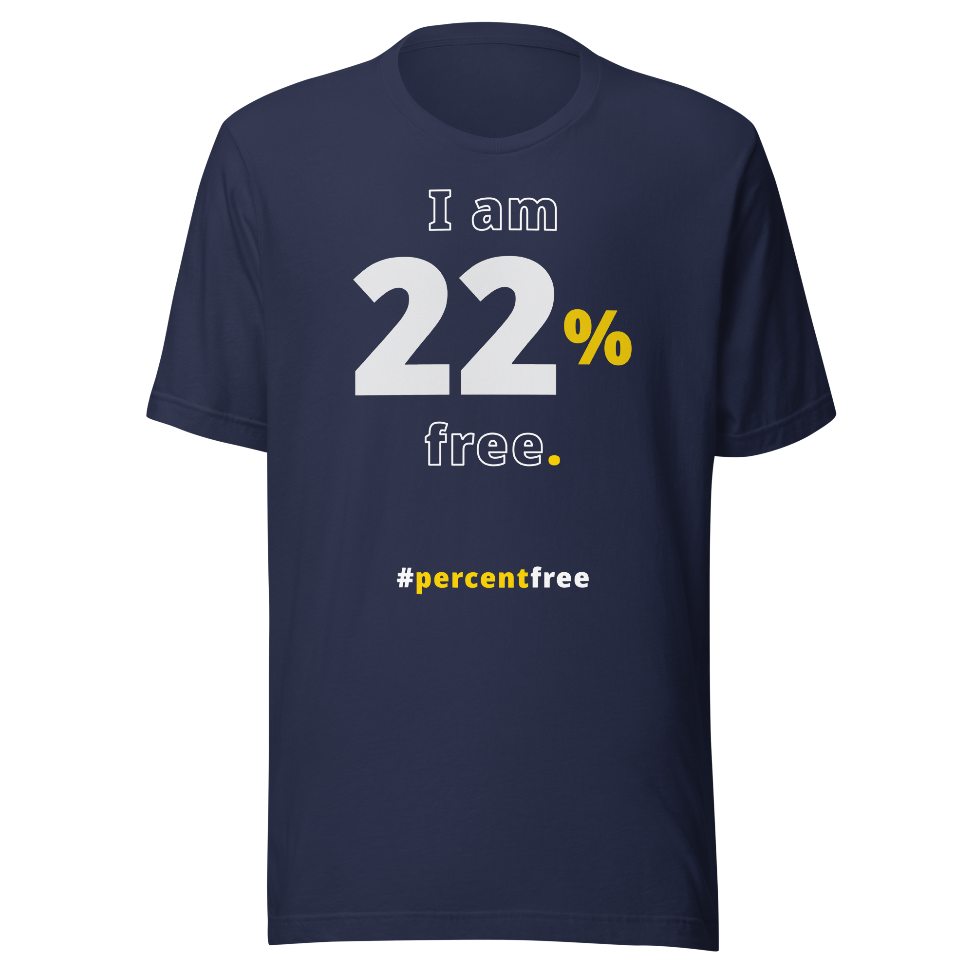 I am 22% free.