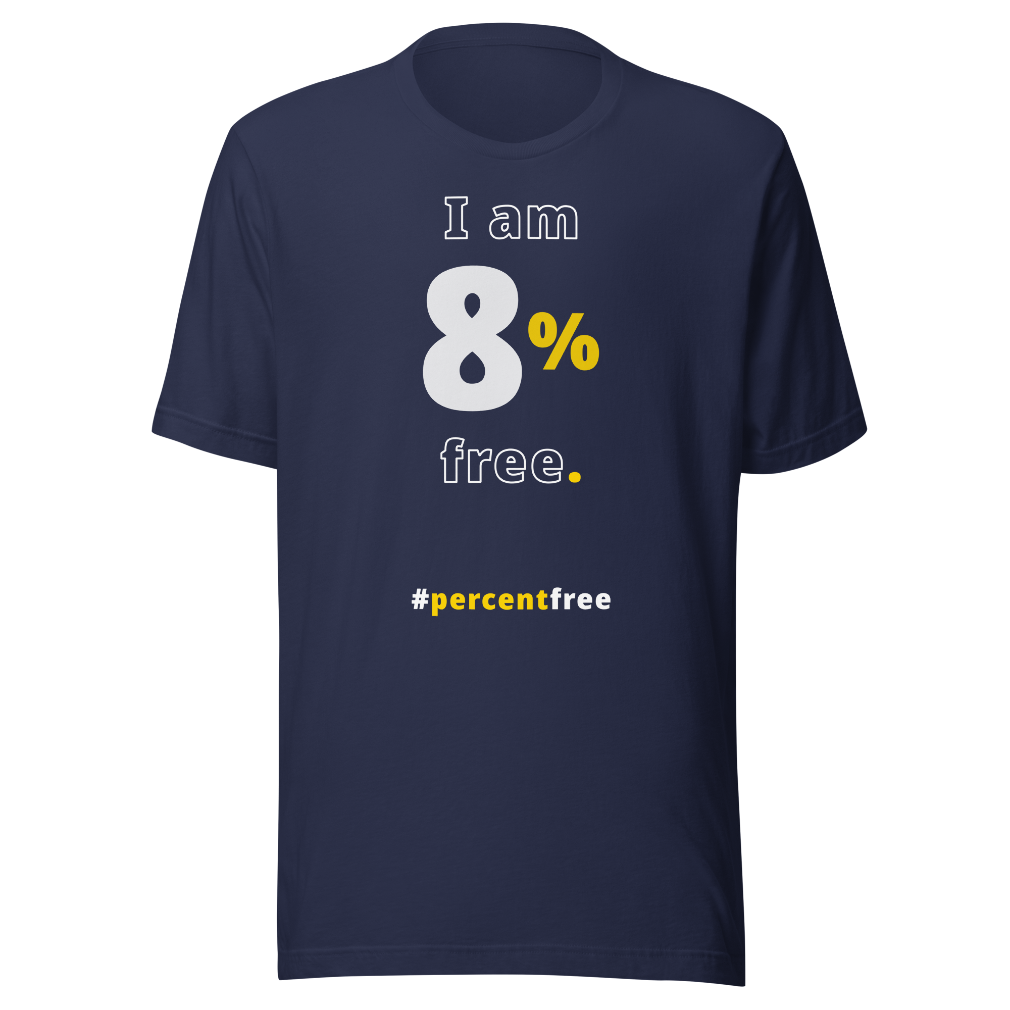 I am 8% free.