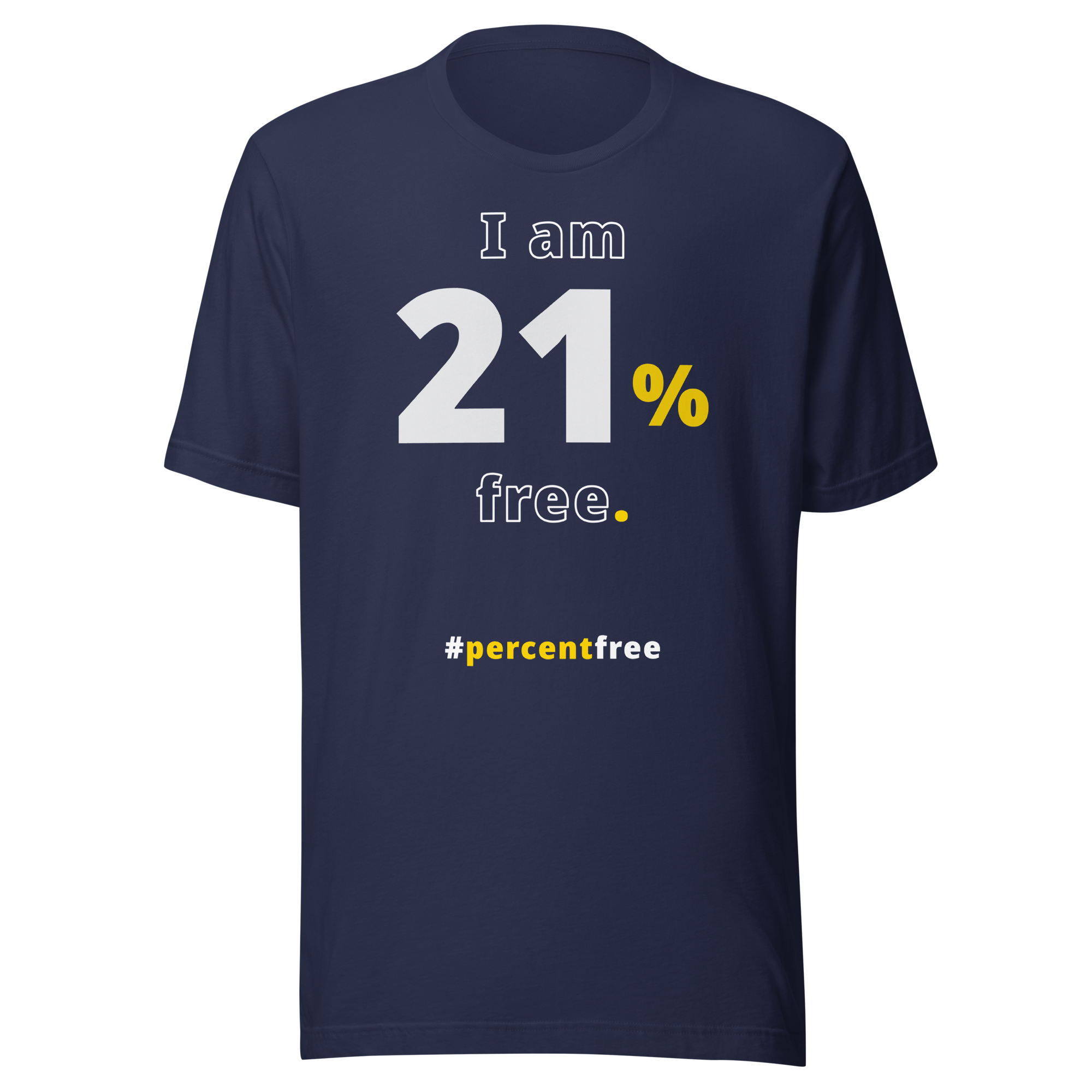 I am 21% free.