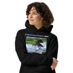 Unisex Oversized Procrastination Hoodie - Unprocrastinate me! - limpkin foraging 