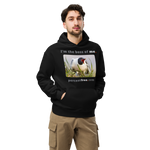 I'm the boss of me. - Sabine's gull speaking its mind - unisex oversized freedom hoodie 