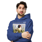 I'm the boss of me. - Sabine's gull speaking its mind - unisex oversized freedom hoodie 