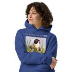 I'm the boss of me. - Sabine's gull speaking its mind - unisex oversized freedom hoodie 