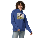 I'm the boss of me. - Sabine's gull speaking its mind - unisex oversized freedom hoodie 