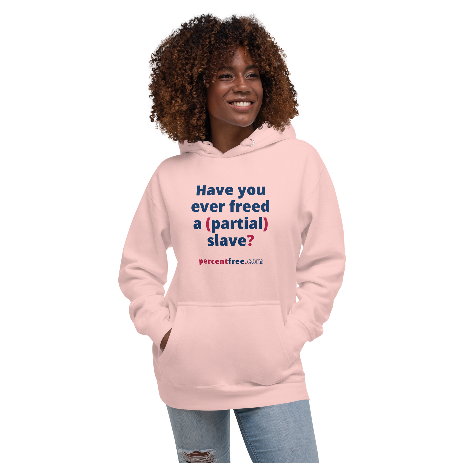 Have you ever freed a (partial) slave? - Unisex Premium Freedom Hoodie 