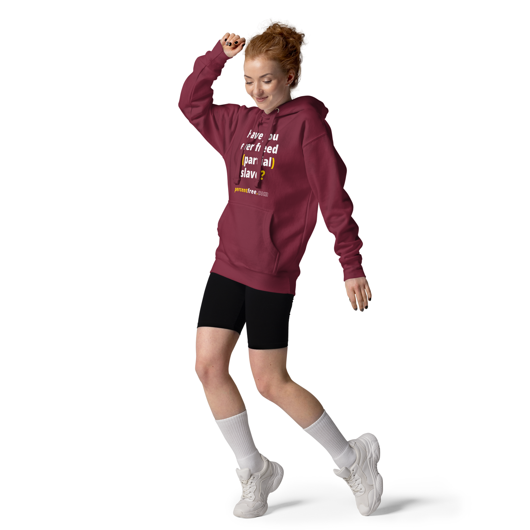 Have you ever freed a (partial) slave? - Unisex Premium Freedom Hoodie 