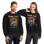 Free me! - red-tailed monkey in a cage - Unisex Freedom Sweatshirt 