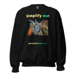 Simplify me! - insect covered with dew - Unisex Simple Sweatshirt 
