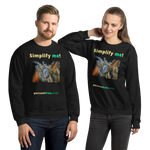 Simplify me! - insect covered with dew - Unisex Simple Sweatshirt 