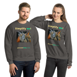 Simplify me! - insect covered with dew - Unisex Simple Sweatshirt 