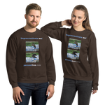 Unisex Procrastination Sweatshirt - Unprocrastinate me! - limpkin preening - limpkin foraging 