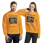Simplify me! - insect covered with dew - Unisex Simple Sweatshirt 