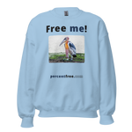 Free me! - marabou stork - Unisex Freedom Sweatshirt 