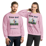 Free me! - marabou stork - Unisex Freedom Sweatshirt 