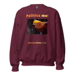 Unisex Front-and-Back Politics Sweatshirt - Politics me! - golden pheasant 