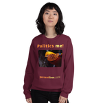 Unisex Front-and-Back Politics Sweatshirt - Politics me! - golden pheasant 