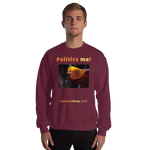 Unisex Front-and-Back Politics Sweatshirt - Politics me! - golden pheasant 
