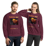 Unisex Front-and-Back Politics Sweatshirt - Politics me! - golden pheasant 