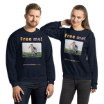 Free me! - marabou stork - Unisex Freedom Sweatshirt 
