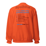 Unisex Front-and-Back Politics Sweatshirt - 