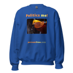 Unisex Front-and-Back Politics Sweatshirt - Politics me! - golden pheasant 