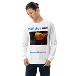 Unisex Front-and-Back Politics Sweatshirt - Politics me! - golden pheasant 