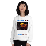 Unisex Front-and-Back Politics Sweatshirt - Politics me! - golden pheasant - 