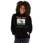 Free me! - marabou stork - Unisex Freedom Hoodie 