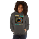 Free me! - frog eye - Unisex Freedom Hoodie 