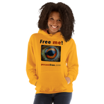 Free me! - frog eye - Unisex Freedom Hoodie 