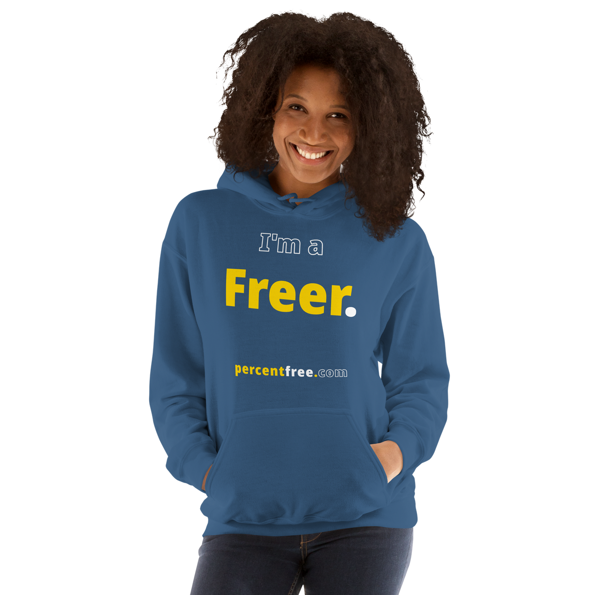I'm a Freer. - Unisex Freedom Hoodie 