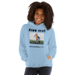 Free me! - marabou stork - Unisex Freedom Hoodie 
