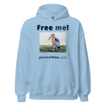 Free me! - marabou stork - Unisex Freedom Hoodie 