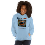 Free me! - frog eye - Unisex Freedom Hoodie 