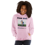 Free me! - marabou stork - Unisex Freedom Hoodie 