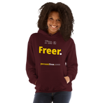 I'm a Freer. - Unisex Freedom Hoodie 