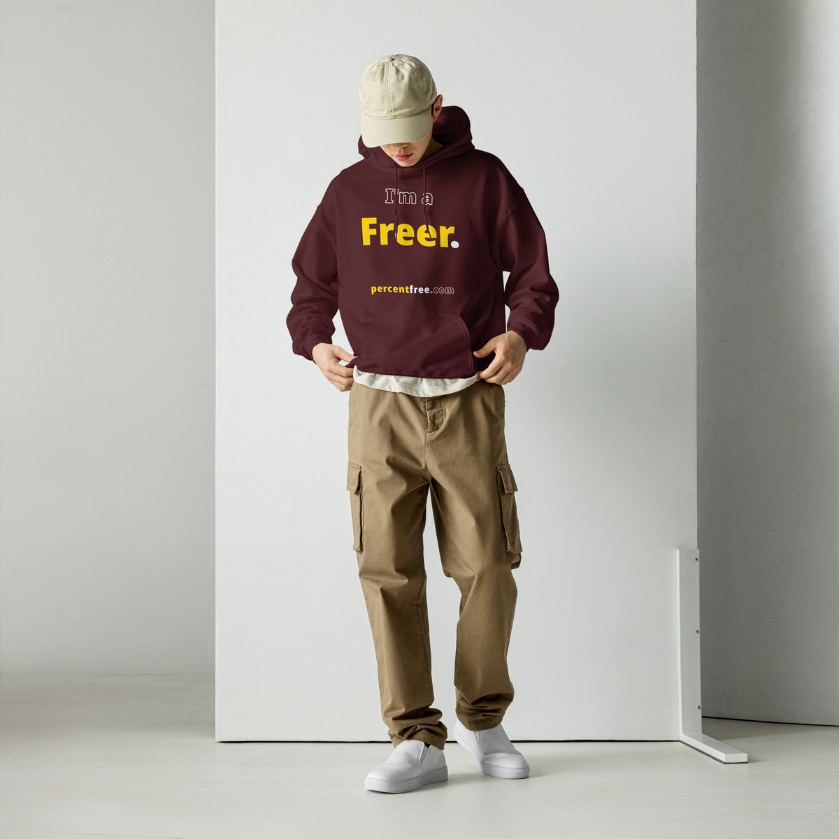 I'm a Freer. - Unisex Freedom Hoodie 