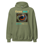 Free me! - frog eye - Unisex Freedom Hoodie 
