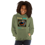 Free me! - frog eye - Unisex Freedom Hoodie 