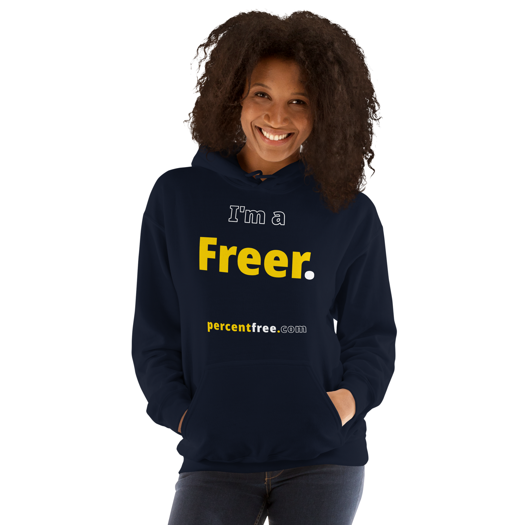 I'm a Freer. - Unisex Freedom Hoodie 