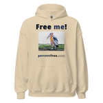 Free me! - marabou stork - Unisex Freedom Hoodie 