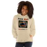 Free me! - frog eye - Unisex Freedom Hoodie 