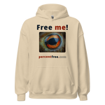 Free me! - frog eye - Unisex Freedom Hoodie 
