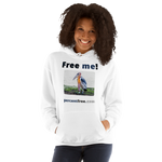 Free me! - marabou stork - Unisex Freedom Hoodie 