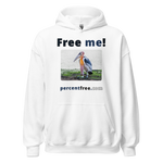 Free me! - marabou stork - Unisex Freedom Hoodie 