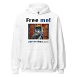 Free me! - red-tailed monkey in a cage - Unisex Freedom Hoodie 